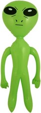1 X INFLATABLE BLOW UP ALIEN