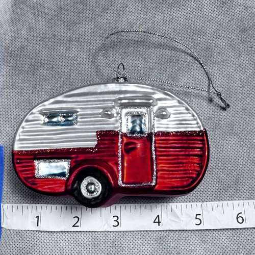 Retro camper trailer - rv,