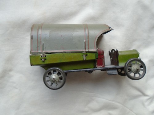 Tinplate penny toy truck - ,