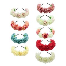 Floral Garlands Crown Hair
