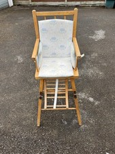 Vintage Child’s High Chair / Low Chair