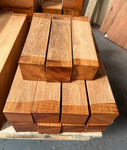 Afzelia spindle blank wood - spindle,