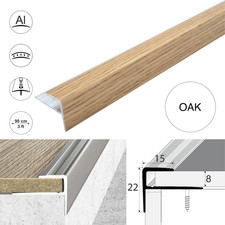 Aluminium Stair Nosing Wood