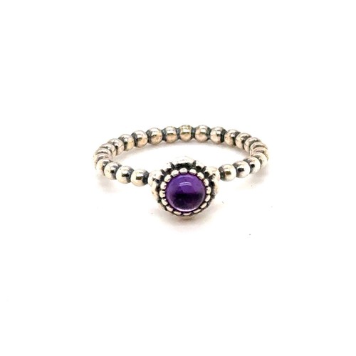 Pandora sterling silver purple - sterling,