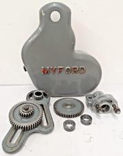 Used Myford ML7 Non Gearbox Gear Train Guard Quadrant Leadscrew Bracket And More