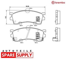 Brake pad set, disc brake for