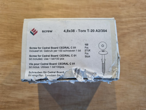 Cedral cladding screws co1 - screws,