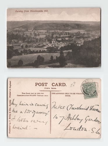 Vintage postcard dursley - postcard,