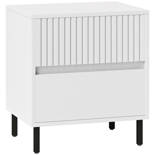 Homcom bedside table with - table,