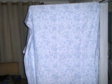 cabbages and roses french toile blue king duvet cover