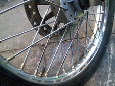 ⭐HONDA CG125 CG 125 BRAZIL FRONT WHEEL WITH GOOD TYRE 2007 BREAKING  ⭐FREE POST⭐