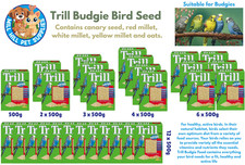 TRILL BUDGIE SEED - (500g To