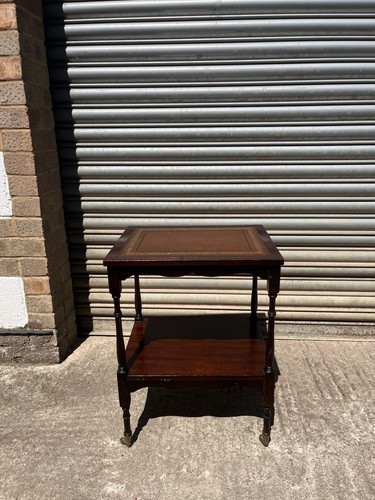 Antique two tier occasional - two,
