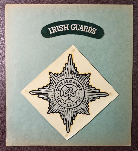 Irish guards military insignia - irish,