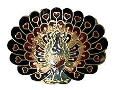 Ladies' Cloisonné Belt Buckle