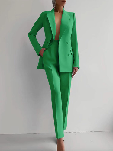Women blazer suit - set, ladies