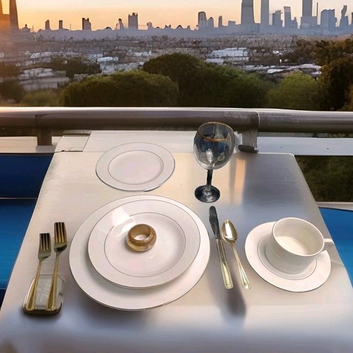 Gibson everyday dinner plates - gibson,