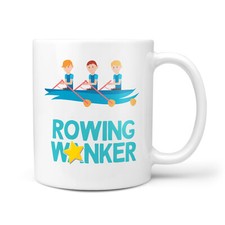 Rowing Wanker Mug - Gift For
