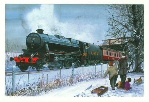 Railways winter spotters lms - railways,