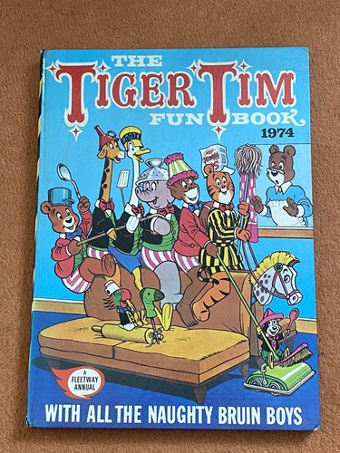 The tiger tim fun book - the,