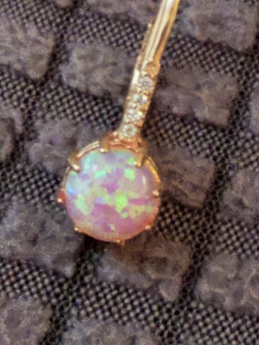 Simulated pink opal - simulated,