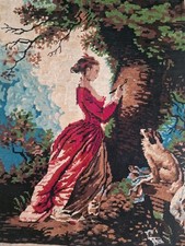 Completed Needlepoint Tapestry