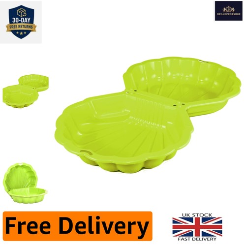 Kids shell design sandpit - sandpit,