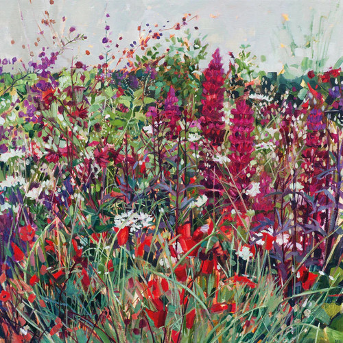 Jewel garden fine art blank - garden,