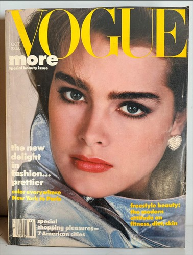 Vogue magazine october - vogue, 1984