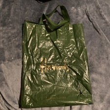 Harrods green Plastic Bag