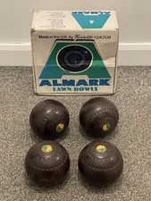 Henselite Bowls 4pc Size 6 Super Grip University of Nottingham Lawn Bowls