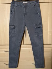 Womens Grey Redial Slim Cargo