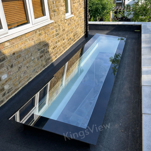 Roof window skylight flat - flat,
