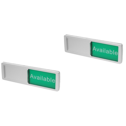 Pcs vacant engaged sign - 2,