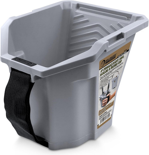 Hand held paint scuttle - held,