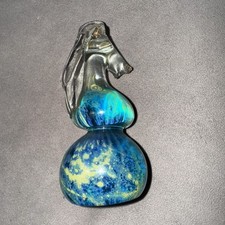 Mdina Malta Seahorse Glassware Paperweight 12cm Tall