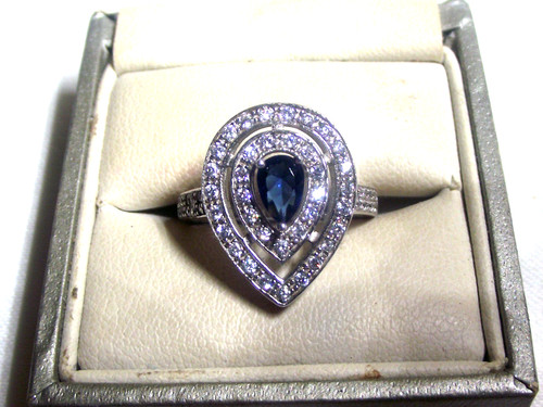 925 sterling silver pear - *,