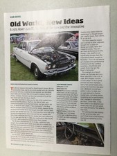 HMN 171 Article Car Corral Advertisement 1974 Rover 2200TC Dec 2015 1 page