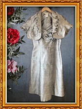 PAULE VASSEUR : French Designer Mother Of Bride Dress Suit : U.K. 16 / EU 44