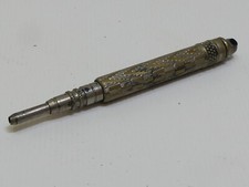 (RefJOH25) Tiny metal 'yard o lead' style pencil