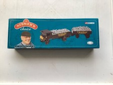 CORGI 1/50 SCALE DIBNAHS CHOICE CC20001 SENTINEL DROPSIDE WAGON TRAILER & LOAD.