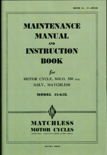 Matchless g3l army - wd,