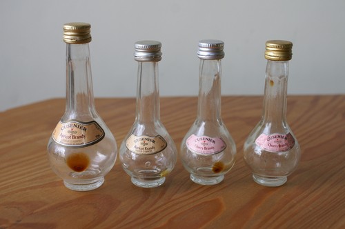 Four empty cusenier - four, miniatures