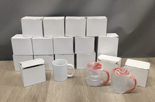 15 White Sublimination Mugs