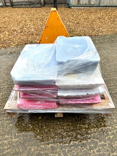 Scrap wax coloured and - scrap,