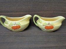 Two 1940s Ceramic Sauce Boats