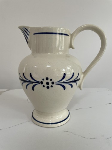 Vintage large blue white - large, &