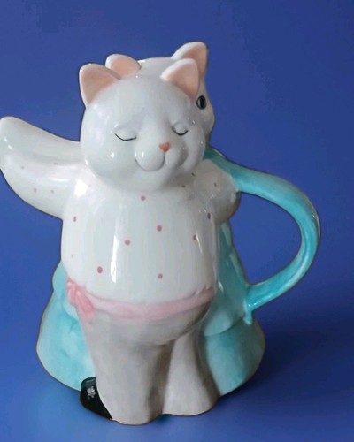 Teapot 1980 dancing cats - 1980's,