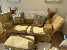 Parker Knoll Sofa And Foot Stool