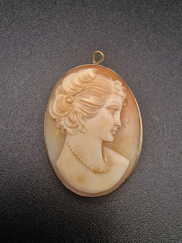 Vintage silver gilt - vintage, shell